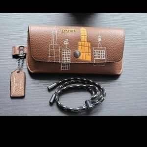 Coach X Jean Michel Basquiat Sunglass Case/New w/o tags